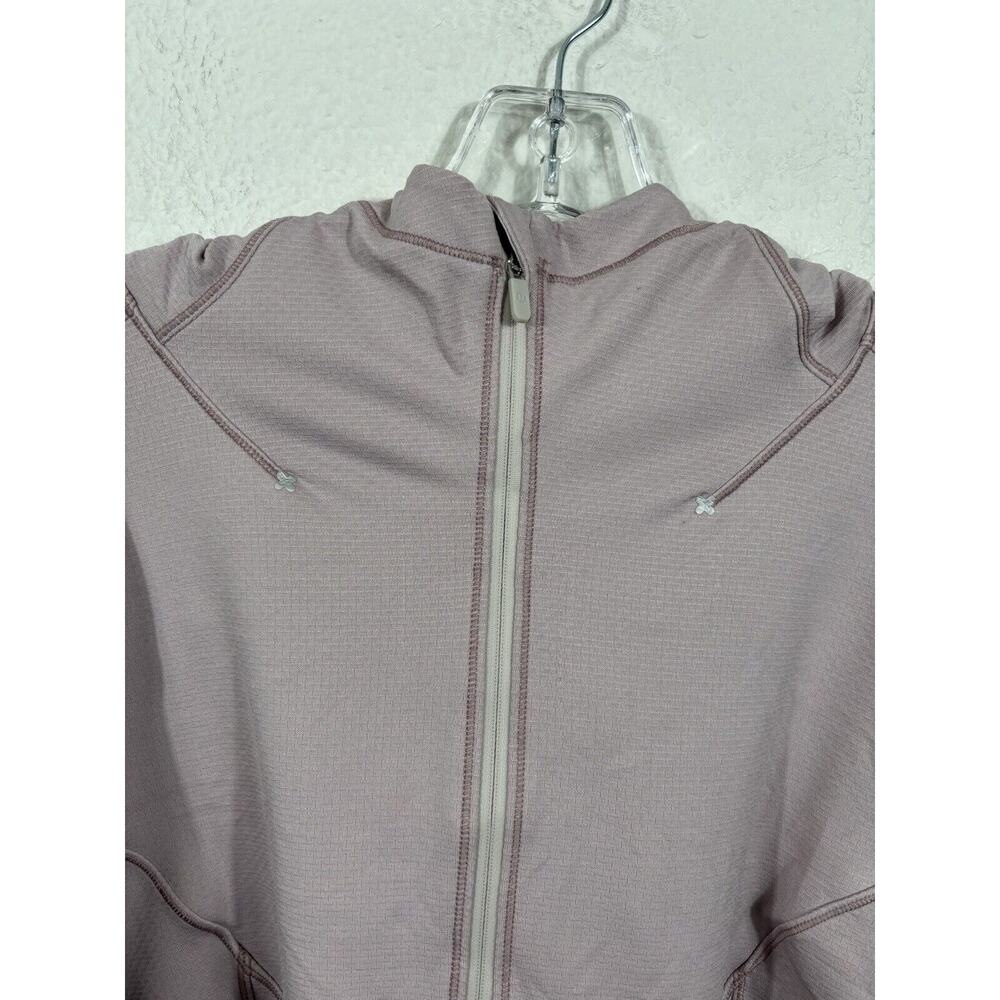 Lululemon Unleash Stength Crop Hoodie Womens Size L Light Purple Long Sleeve - Picture 7 of 9